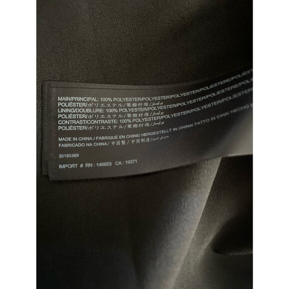 Keepsake Swiss Dot Black Ruffled Whimsical Whimsigoth Mini Dress Size Small - Picture 7 of 11